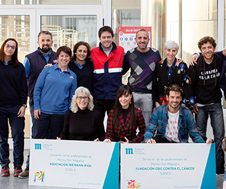 Asociación Niemann-Pick de Fuenlabrada y Fundación Cris ayuda solidaria de la Fundación Mahou San Miguel